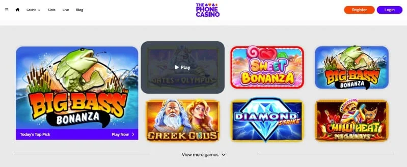 The Phone Casino password recovery process